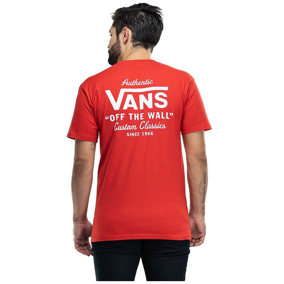 Playera Rojo para Caballero Vans Modelo Vn0A3Hzfds8