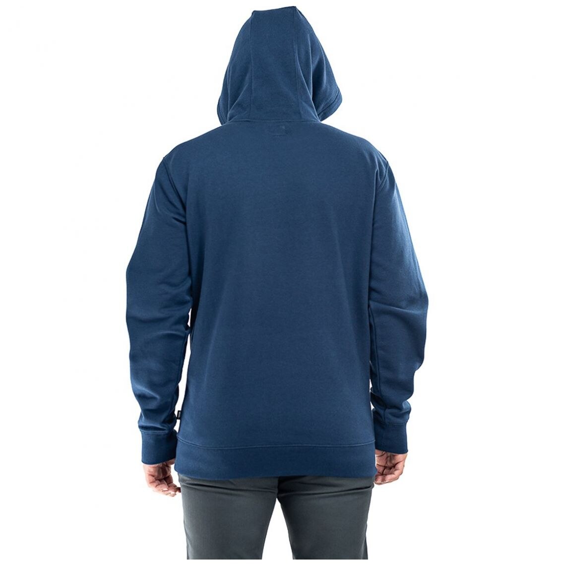 Sudadera Azul con Capucha para Caballero Vans Modelo Vn0A456Bz56