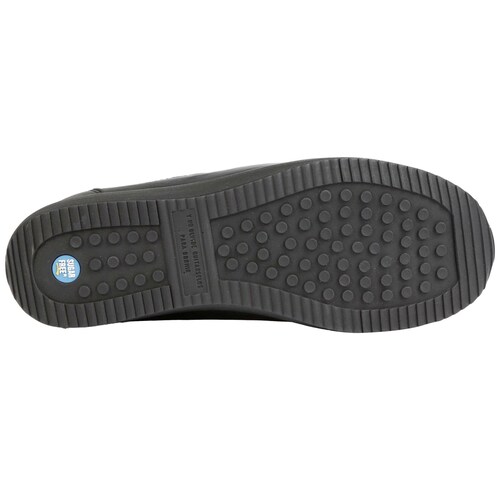 Zapato Negro de Piel Forro Azul para Detectar Heridas Sugar Free