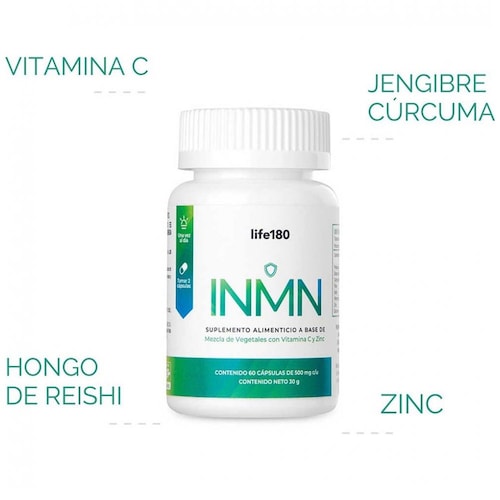 Multivitaminico con Reishi Vitamina C Y Zinc Suplemento