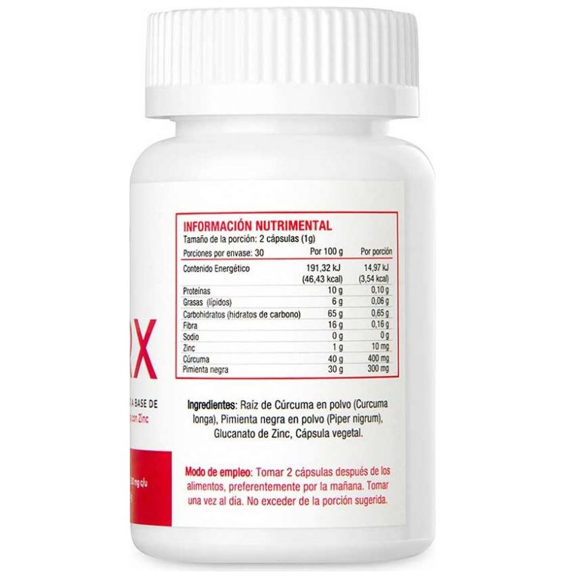 Multivitaminico con Cúrcuma Y Zinc