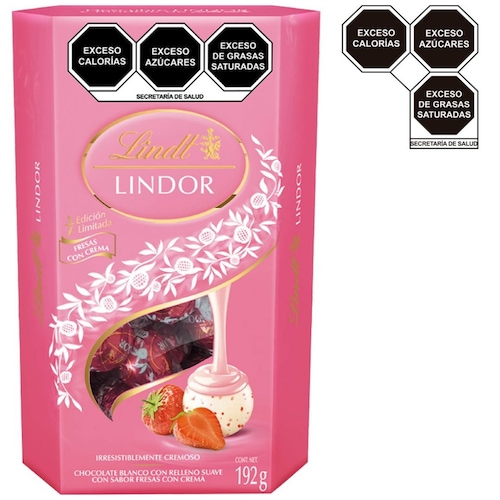 Chocolates Lindor Cornet Strawberries & Cream 192 G