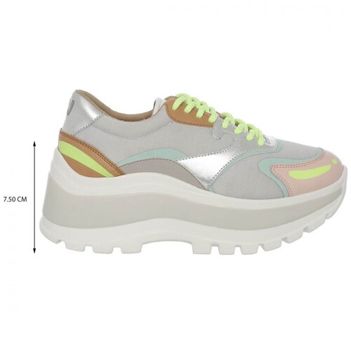 Tenis Chunky Textura de Gamuza Westies