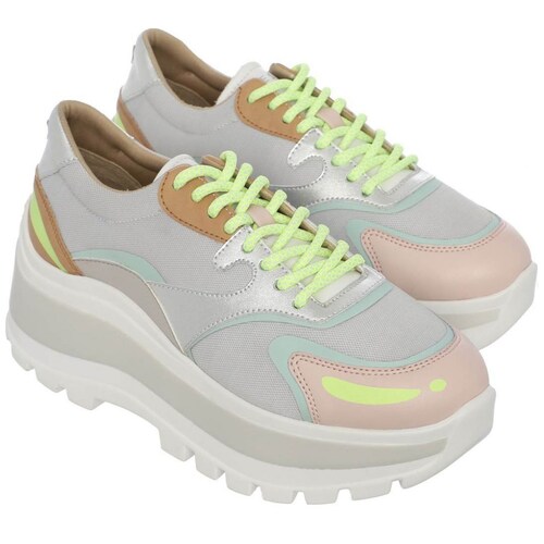 Tenis Chunky Textura de Gamuza Westies