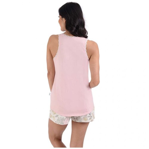 Pijama Top Niña Columpio Y Short Sho Shi