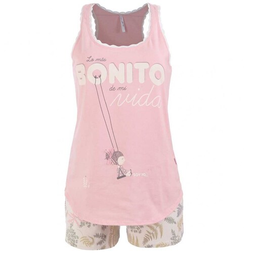 Pijama Top Niña Columpio Y Short Sho Shi