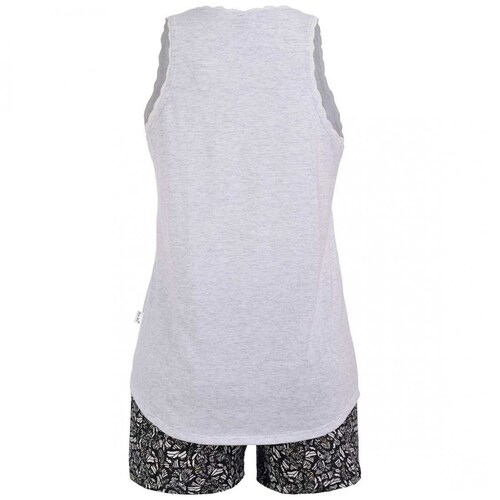 Pijama Top Ratón Y Mariposas Y Short Sho Shi