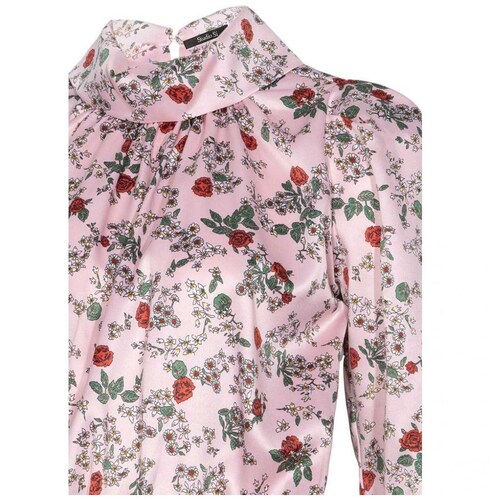 Blusa de Cuello Alto con Cierre Invisible Studio si