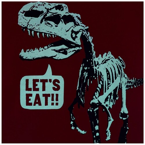 Playera Roja con Estampado de Esqueleto de Dinosaurio para Niño Carters Modelo 3H176520