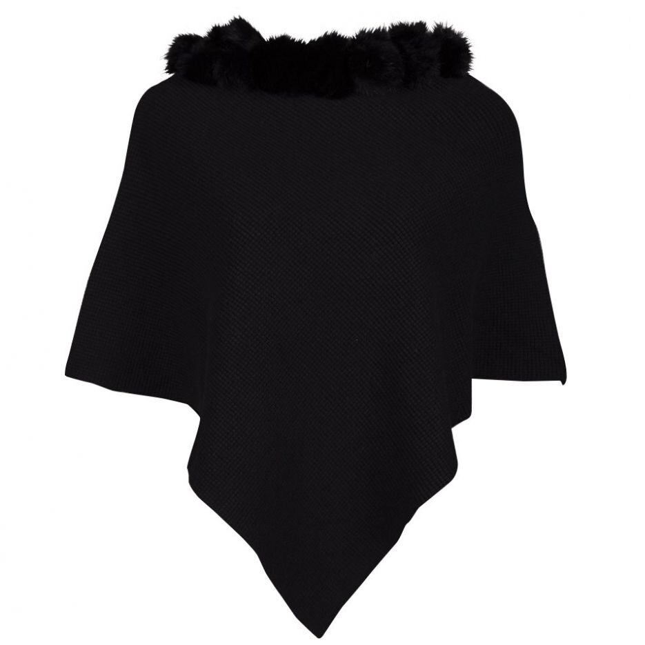 Capa Negra Asimétrica para Niña Philosophy Jr Girls Modelo Hh720K