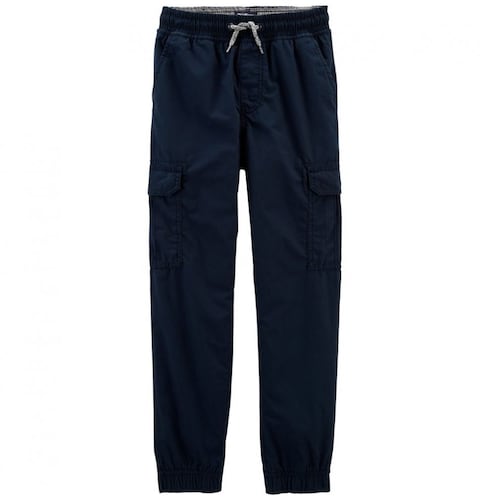 Pantalón Azul Oscuro con Bolsillos al Costado para Niño Carters Modelo 3I670910