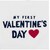 Babero Blanco Valentine's Day para Bebé Carters Modelo 1J972610
