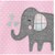 Mameluco Rosa con Estampado de Elefante para Beb&eacute; Carters Modelo 1J899110