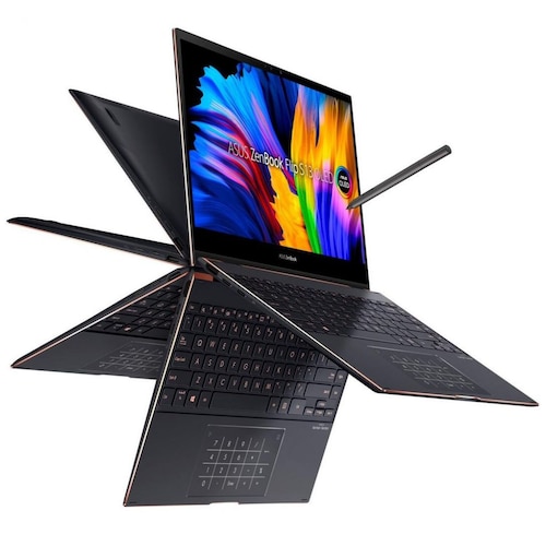 Laptop Zenbook 13.3" Asus Ux371Ea-Hl018T Ci7 11Th 16Gb 512Gb Negra + Funda