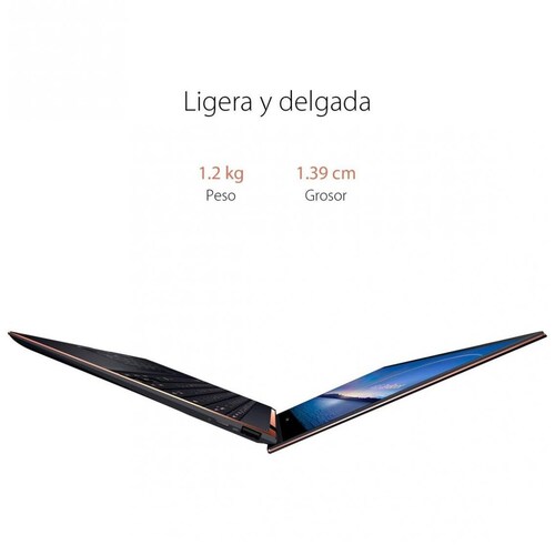 Laptop Zenbook 13.3" Asus Ux371Ea-Hl018T Ci7 11Th 16Gb 512Gb Negra + Funda