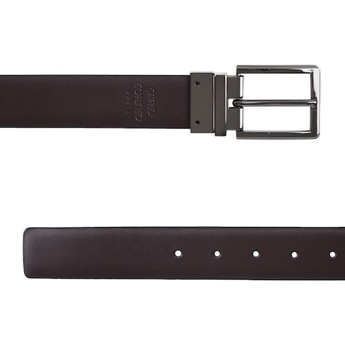 Cinturón Negro para Caballero Modelo 1519400-5 Carlo Corinto Paris