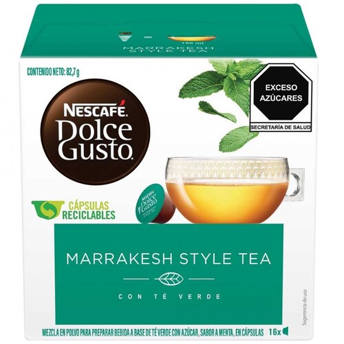 16 Cápsulas de Marrakesh Nescafe Dolce Gusto