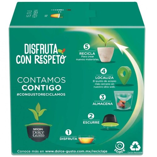 16 Cápsulas de Marrakesh Nescafe Dolce Gusto
