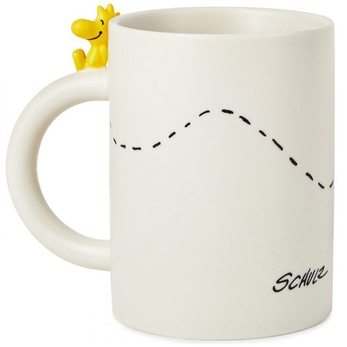 Taza Beige de Cerámica Peanuts® Snoopy Casa Perro