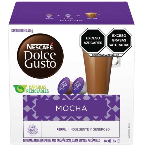 Cápsula Nescafe Dolce Gusto Mocha 12238658