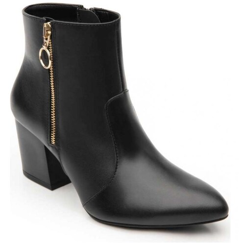 Shootie para Dama con Cierre Color Negro Flexi