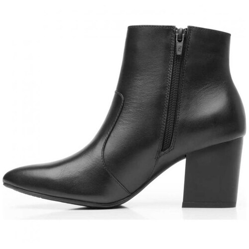 Shootie para Dama con Cierre Color Negro Flexi