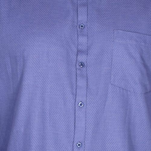 Camisa Lisa Azul Manga Larga para Caballero J. Opus Modelo Jo2015