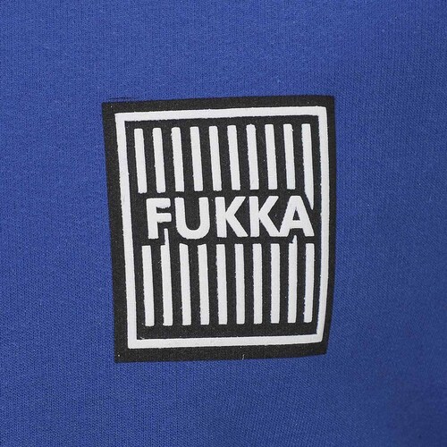 Sudadera Azul Medio con Mangas Negras para Caballero Fukka Modelo B17B514