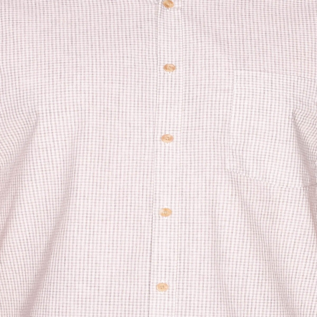 Camisa Beige Manga Corta para Caballero Lombardi Modelo Lb2104