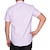 Camisa Rosa Manga Corta para Caballero Lombardi Modelo Lb2116