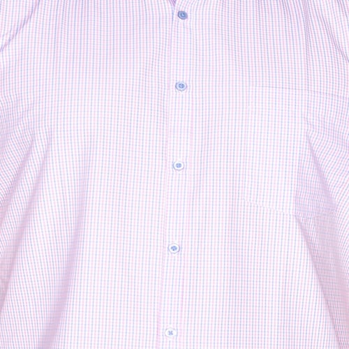 Camisa Rosa Manga Corta para Caballero Lombardi Modelo Lb2116