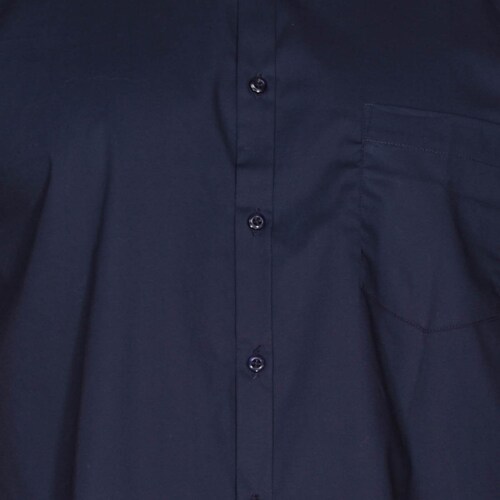 Camisa Azul Obscuro Manga Corta para Caballero Lombardi Modelo Lb2122