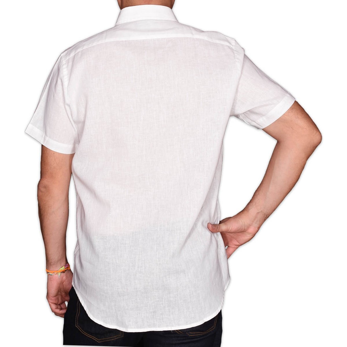 Camisa Blanca Manga Larga para Caballero Lombardi Modelo Lb2125