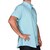 Camisa Azul Claro Manga Corta para Caballero Lombardi Modelo Lb2127
