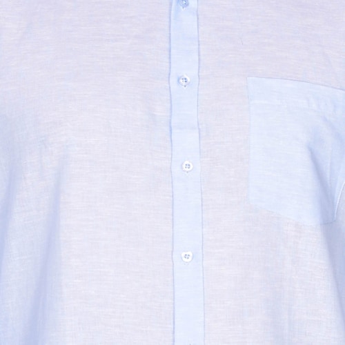 Camisa Azul Manga Corta para Caballero Lombardi Modelo Lb2128B