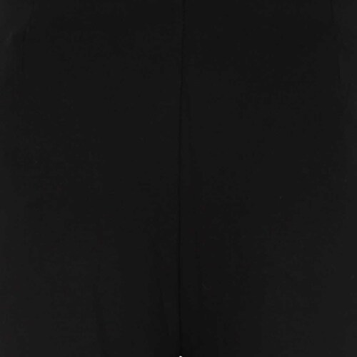 Leggings Corte Skinny Diseño Liso Negro Basel