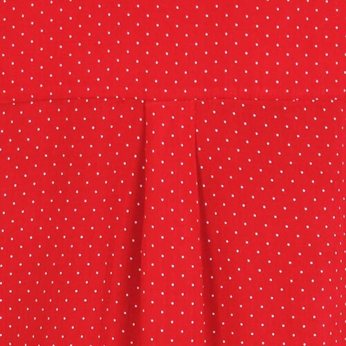 Blusa Cuello Camisero con Diseño Estampado Mini Dots Elle