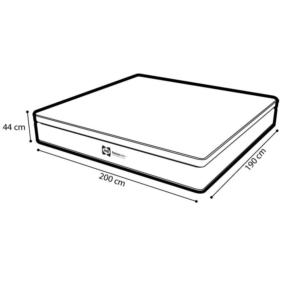 Colchón King Size Montecarlo Sealy
