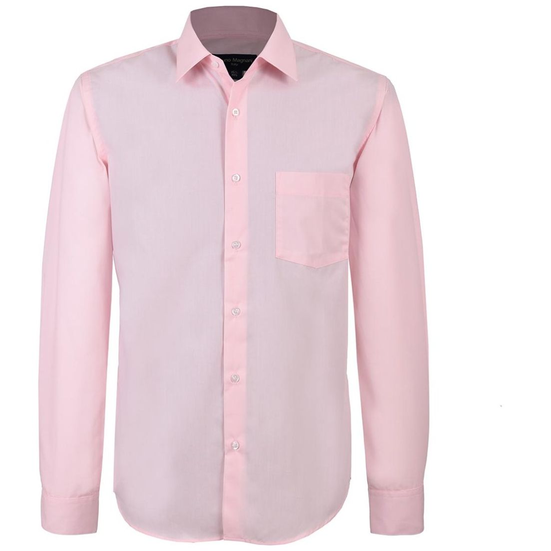 Camisa de Vestir Regular Bruno Magnani Color Rosa para Caballero Modelo Bm-85001-Rs