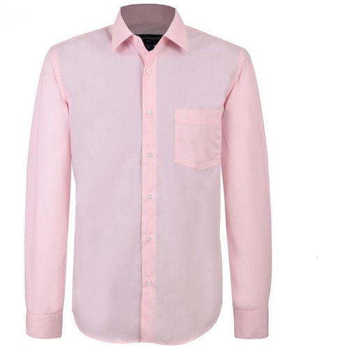 Camisa de Vestir Regular Bruno Magnani Color Rosa para Hombre Modelo Elo Bm85001Rs