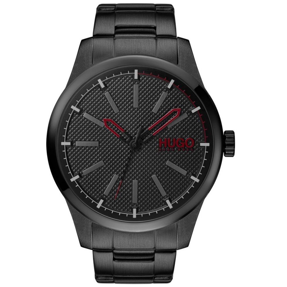 Reloj Negro Hugo para Caballero Modelo 1530148