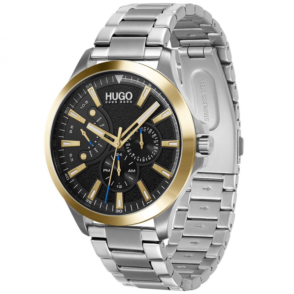 Reloj Plateado Hugo para Caballero Modelo 1530174
