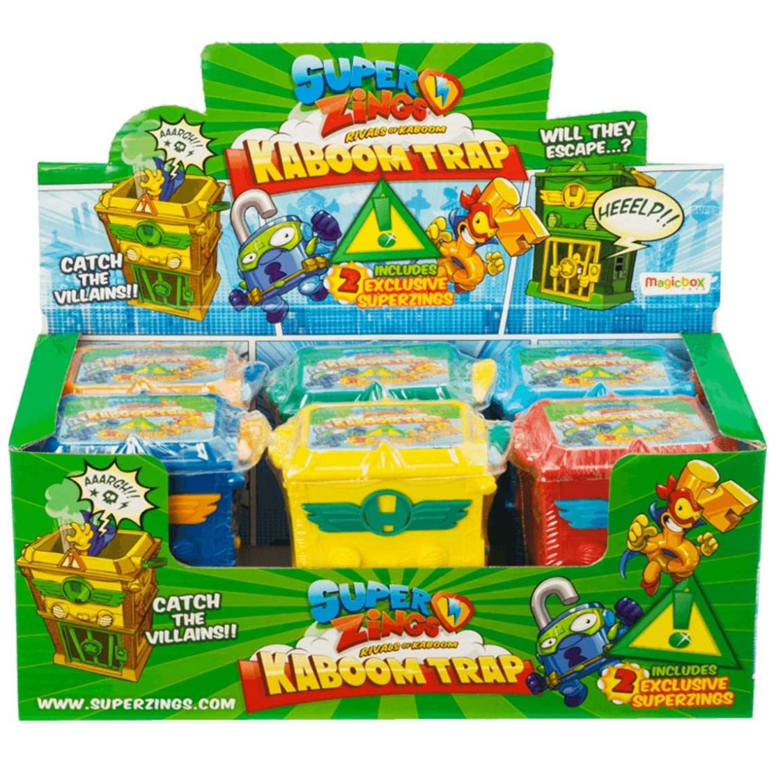 Trampa Kaboom Superzings Bandai