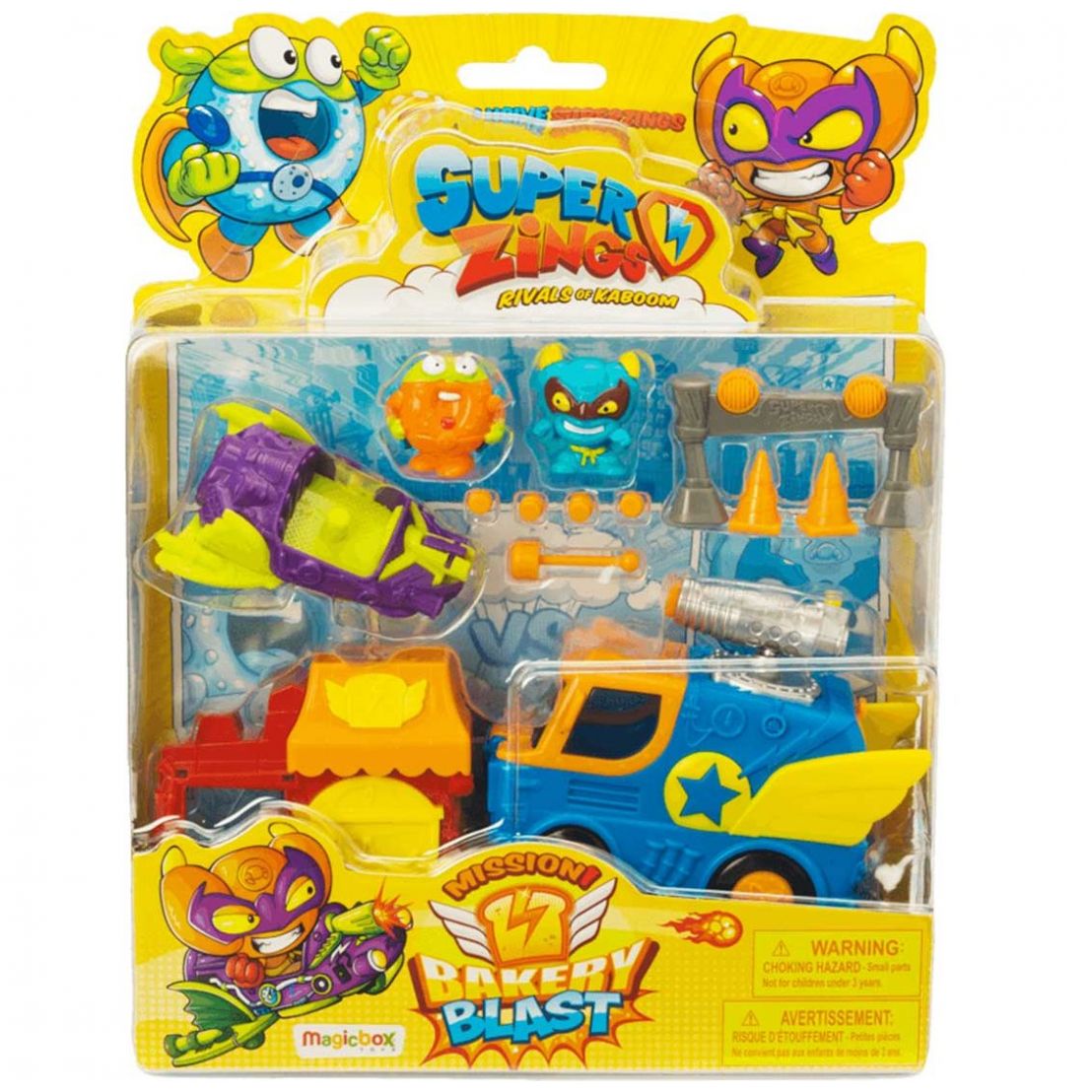 Misión 1: Panadería Explosiva Superzings Bandai