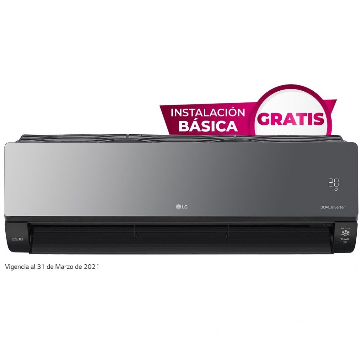 Aire Acondicionado Artcool Inverter Lg
