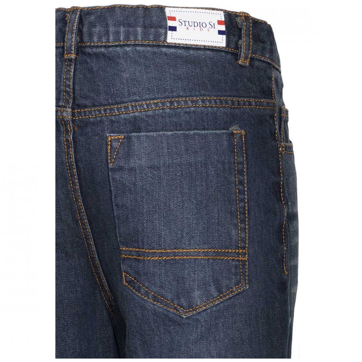 Pantalón de Mezclilla Liso para Niño Modelo Y1209N Studio si