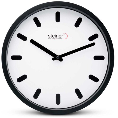 Reloj de Pared Blanco Steiner Wake Up Modelo 3358-Yz