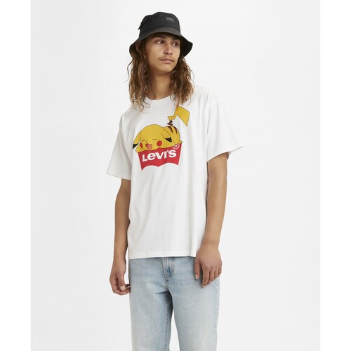 Playera Blanca Estampada Unisex  Levi's® X Pokémon