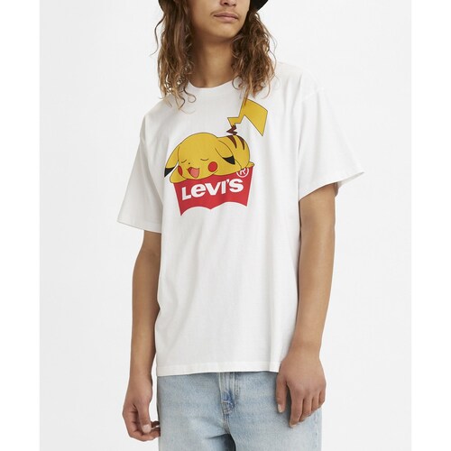 Playera Blanca Estampada Unisex  Levi's® X Pokémon