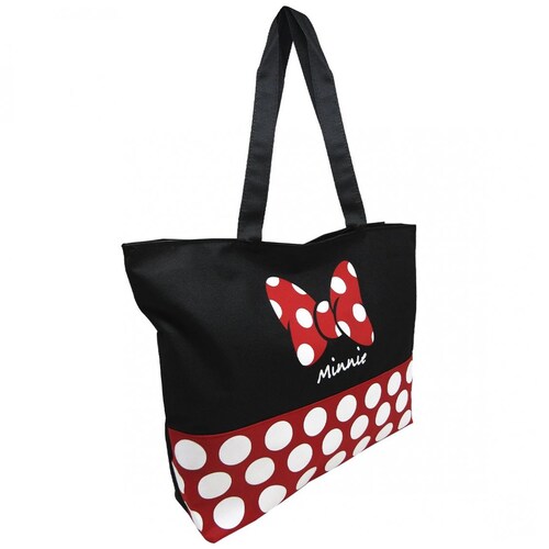 Bolsa Poliéster Minnie con Zipper Y Bolsa Interior Great Moments